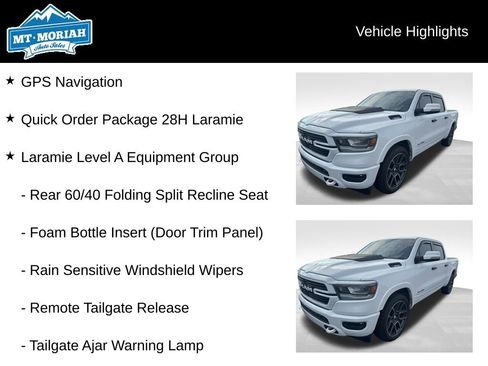 Used 2021 RAM 1500 Laramie w/ Laramie Southwest Edition image 4