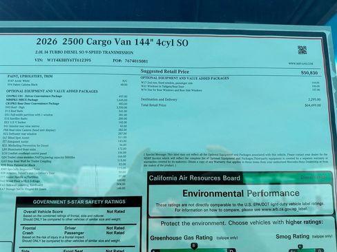 New 2026 Mercedes-Benz Sprinter 2500 image 25