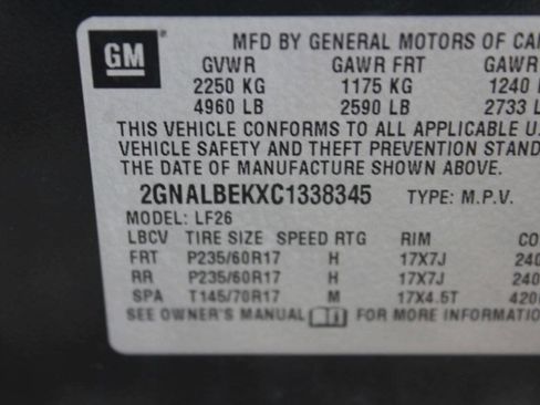 Used 2012 Chevrolet Equinox LS FWD image 8