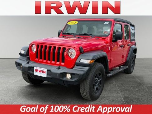 Used 2018 Jeep Wrangler Unlimited Sport AWD/4WD image 1