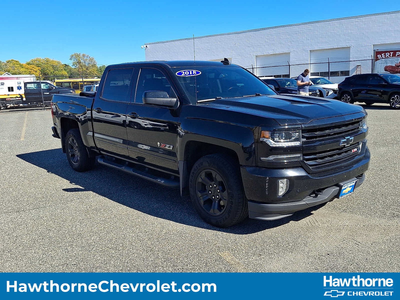 Used 2018 Chevrolet Silverado 1500 LTZ Z71 w/ LTZ Plus Package AWD/4WD image 1