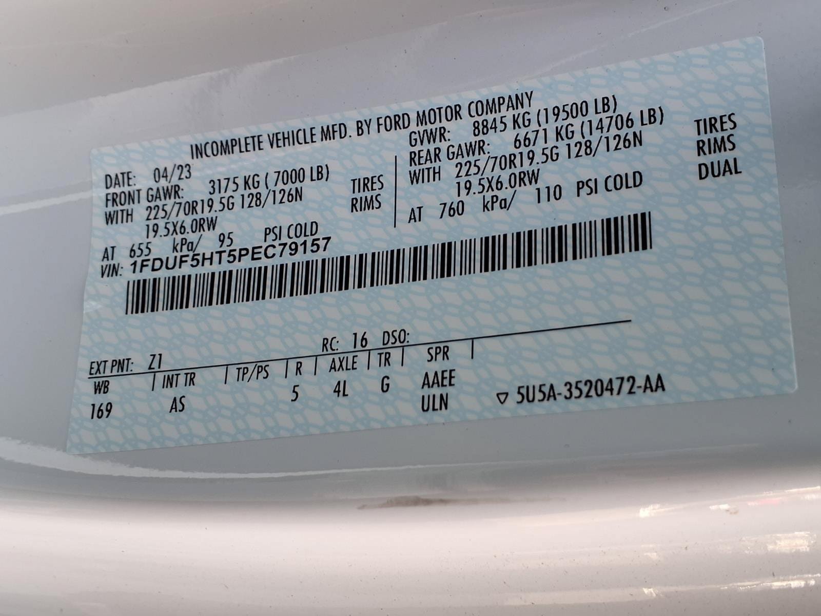 Used 2023 Ford F550 4x4 Regular Cab Super Duty image 29
