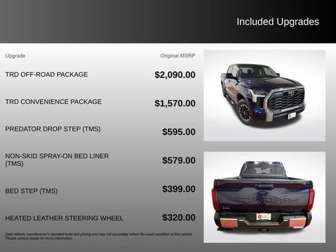Used 2022 Toyota Tundra SR5 w/ TRD Off-Road Package AWD/4WD image 5