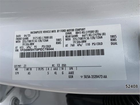 Used 2023 Ford F550 4x4 Crew Cab Super Duty image 15