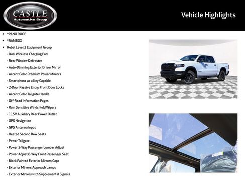 New 2026 RAM 1500 Rebel w/ G/T Package image 3