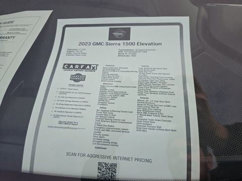 Used 2023 GMC Sierra 1500 Elevation image 62