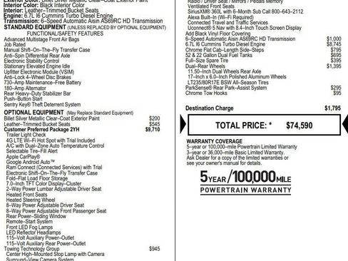 Used 2022 RAM 3500 Laramie image 2