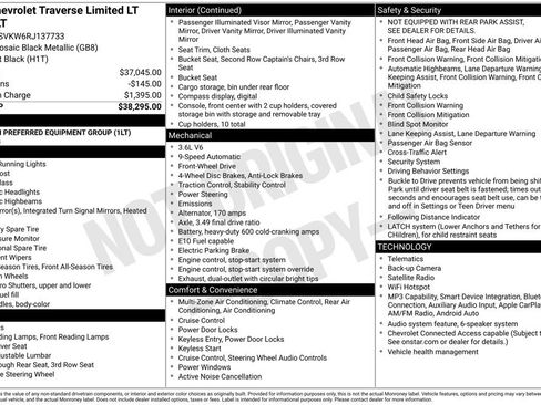 Used 2024 Chevrolet Traverse LT FWD image 6