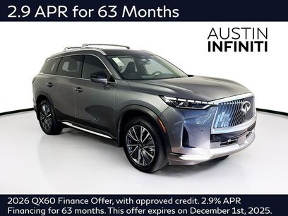 New 2026 INFINITI QX60 Luxe w/ Cargo Package