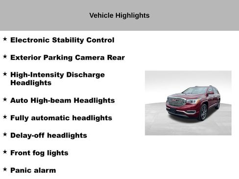 Used 2018 GMC Acadia Denali w/ Technology Package AWD/4WD image 54