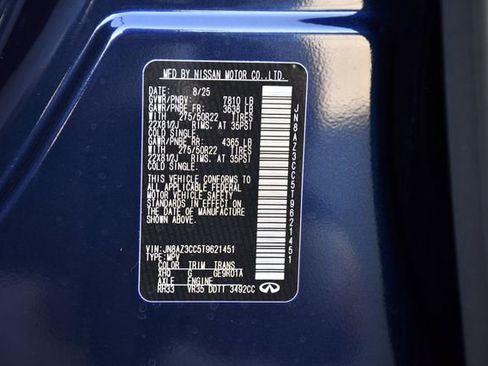 New 2026 INFINITI QX80 Autograph image 42