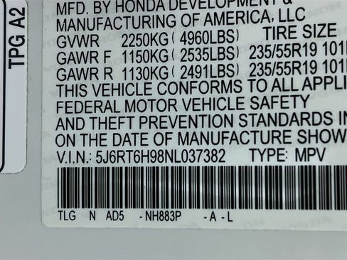 Used 2022 Honda CR-V Touring image 28