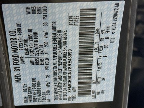 Used 2025 Ford Bronco Sport Outer Banks image 12