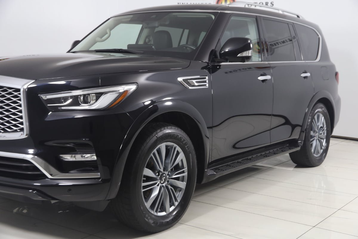 Used 2022 INFINITI QX80 Luxe w/ Cargo Package AWD/4WD image 47