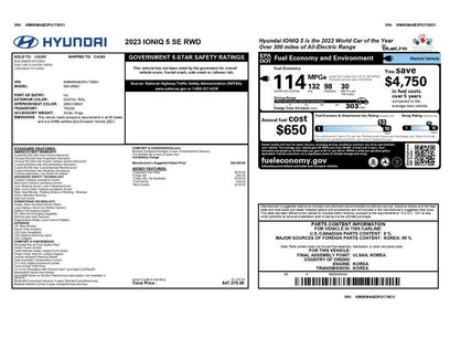 Used 2023 Hyundai Ioniq 5 SE