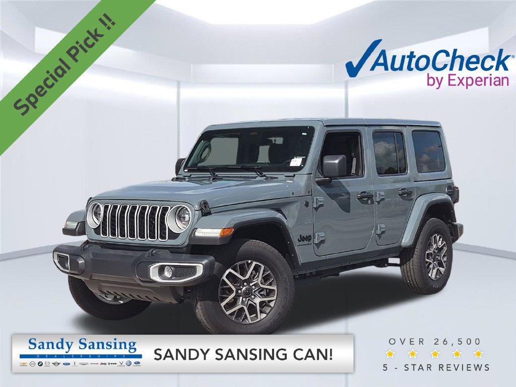 Used 2026 Jeep Wrangler Unlimited Sahara AWD/4WD image 1