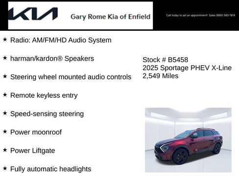 Certified 2025 Kia Sportage X-Line AWD/4WD image 14