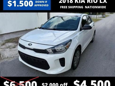 Used 2018 Kia Rio LX FWD image 1