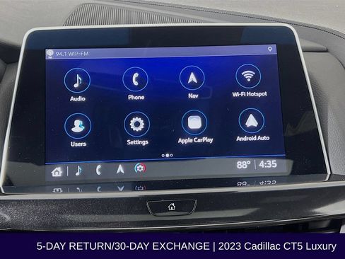 Used 2023 Cadillac CT5 Luxury w/ Sun And Sound Package AWD/4WD image 19