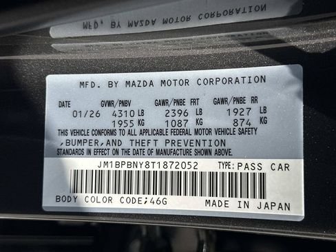 New 2026 MAZDA MAZDA3 Hatchback w/Premium Plus Pkg AWD/4WD image 31