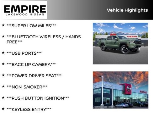 Certified 2024 Nissan Frontier PRO-4X w/ Pro Convenience Package AWD/4WD image 4