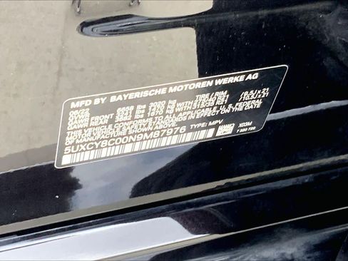 Used 2022 BMW X6 M50i w/ Executive Package image 33