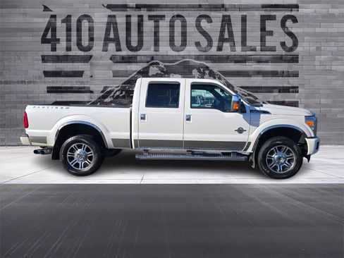 Used 2014 Ford F350 Platinum w/ Platinum Package AWD/4WD image 2