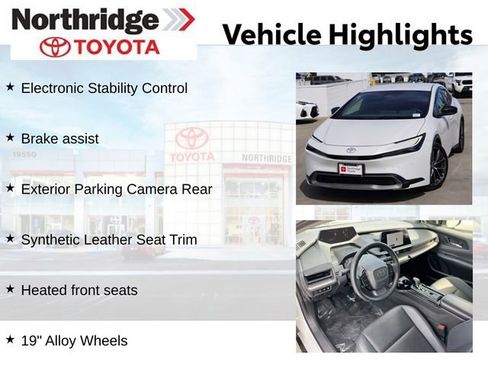 Used 2023 Toyota Prius XLE FWD image 2