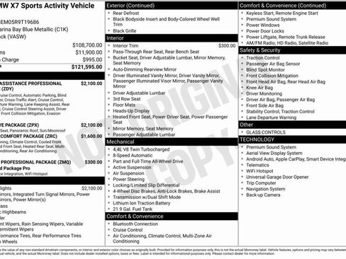 Certified 2024 BMW X7 M60i w/ Executive Package image 7