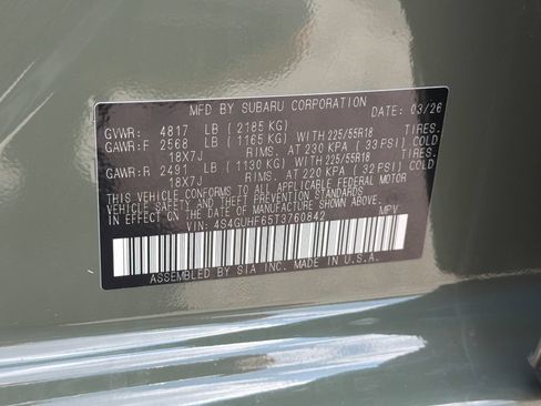 Certified 2026 Subaru Crosstrek 2.5i Sport AWD/4WD image 32