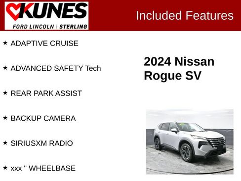 Used 2024 Nissan Rogue SV AWD/4WD image 2