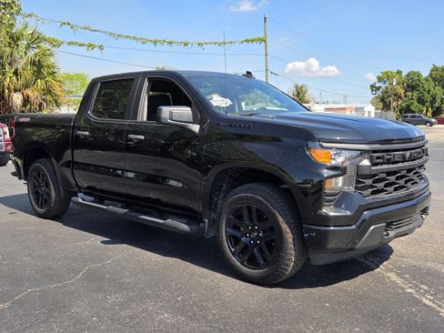 Used 2024 Chevrolet Silverado 1500 Custom w/ Turbomax Blackout Package AWD/4WD image 7