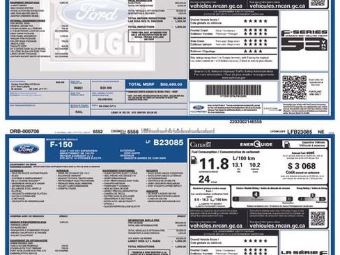 Used 2020 Ford F150 Lariat w/ Equipment Group 502A Luxury AWD/4WD image 32
