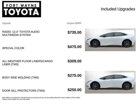 Used 2025 Toyota Prius XLE AWD/4WD image 4