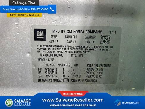 Used 2015 Buick Encore Leather AWD/4WD image 16