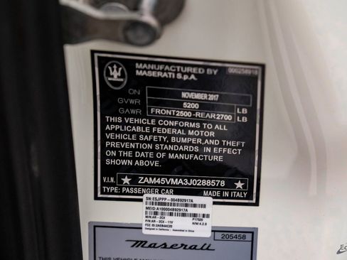 Used 2018 Maserati GranTurismo Sport image 97