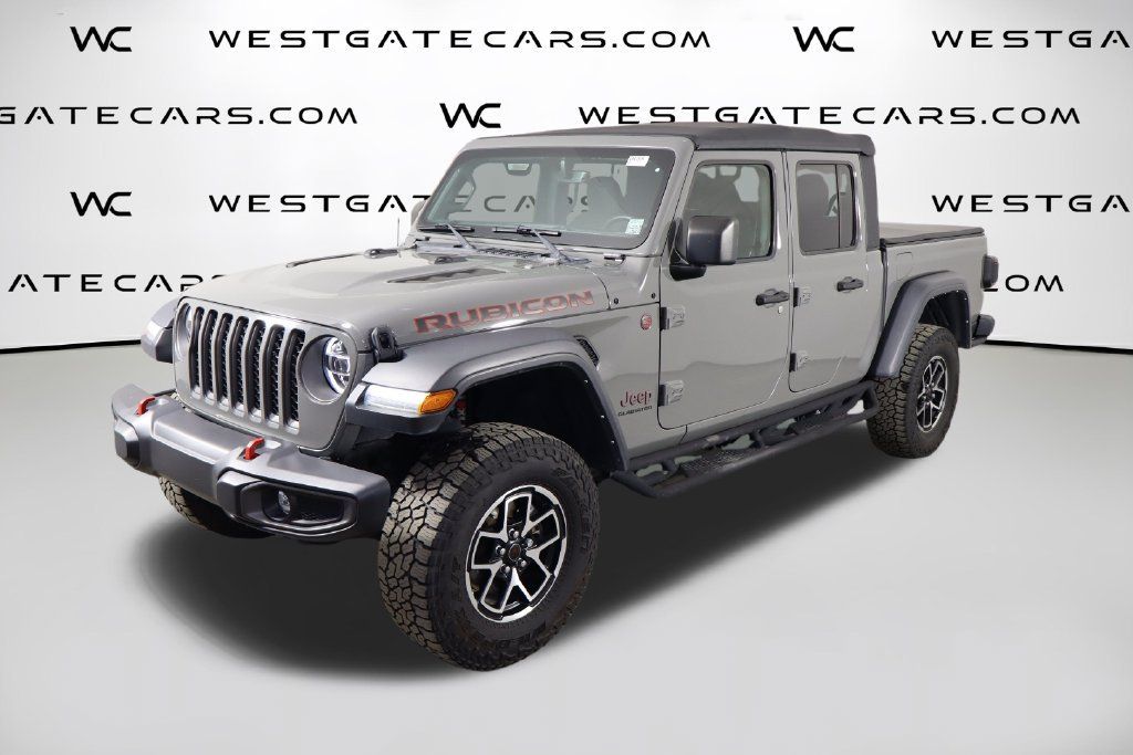 Used 2022 Jeep Gladiator Rubicon w/ LED Lighting Group AWD/4WD 360° Tour