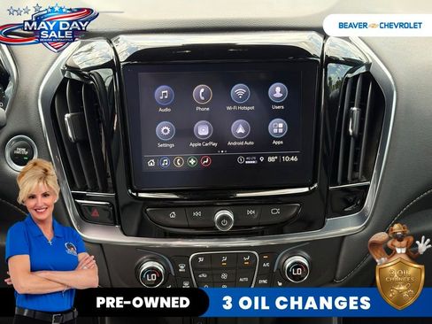 Used 2023 Chevrolet Traverse LT w/ LPO, Floor Liner Package FWD image 19
