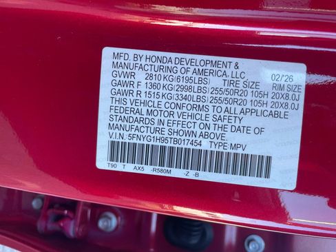 New 2026 Honda Pilot Black Edition image 35