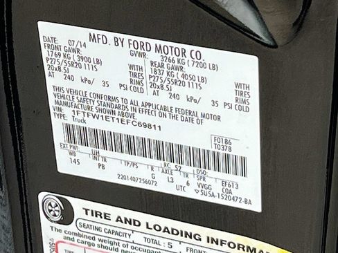 Used 2014 Ford F150 Platinum AWD/4WD image 31