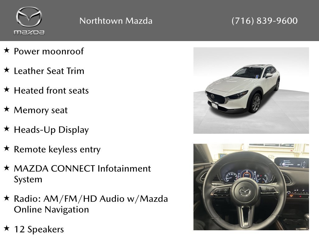Certified 2025 MAZDA CX-30 AWD 2.5 S w/ Premium Package image 10