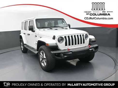 Used 2021 Jeep Wrangler Unlimited Sahara AWD/4WD image 1