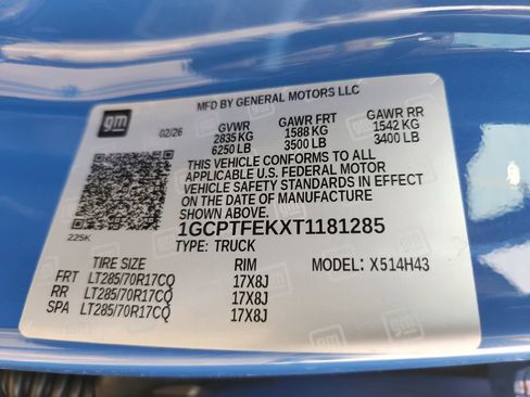 New 2026 Chevrolet Colorado ZR2 w/ Technology Package image 22