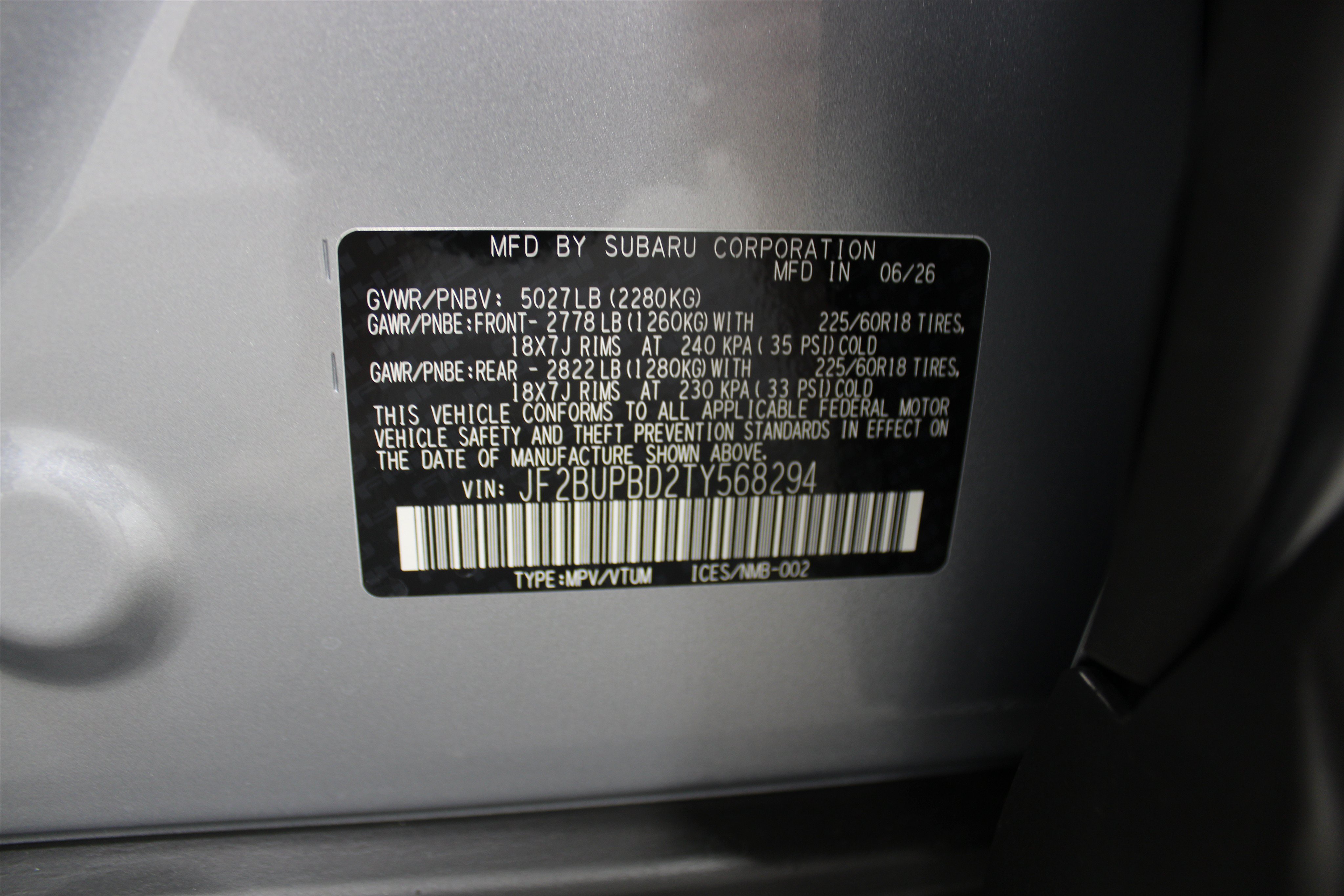 New 2026 Subaru Outback Premium AWD/4WD image 35