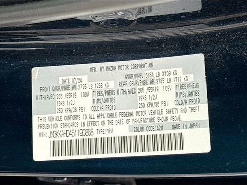 Certified 2025 MAZDA CX-90 3.3 Turbo w/ Select Package image 33