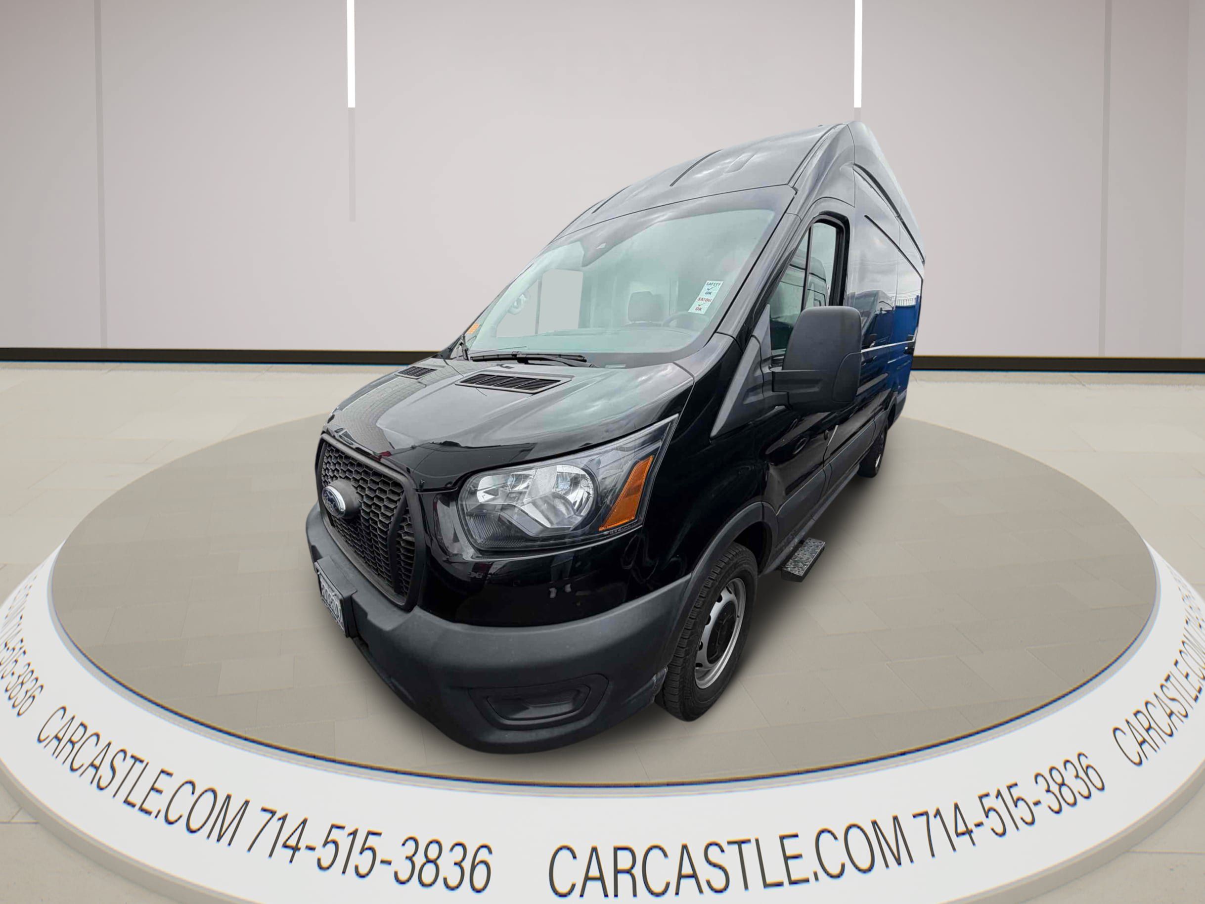 Used 2023 Ford Transit 250 148 High Roof Extended w/ Load Area Protection Package RWD image 1
