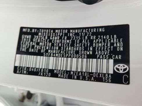 Used 2023 Toyota Corolla LE FWD image 33