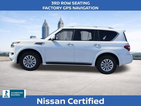 Certified 2024 Nissan Armada SV w/ Cargo Package RWD image 2