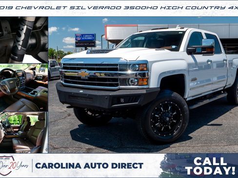 Used 2019 Chevrolet Silverado 3500 High Country w/ Duramax Plus Package AWD/4WD image 1