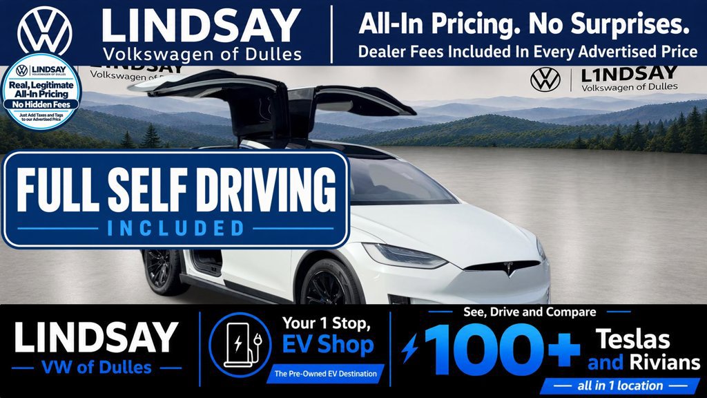 Used 2019 Tesla Model X 100D AWD/4WD image 1